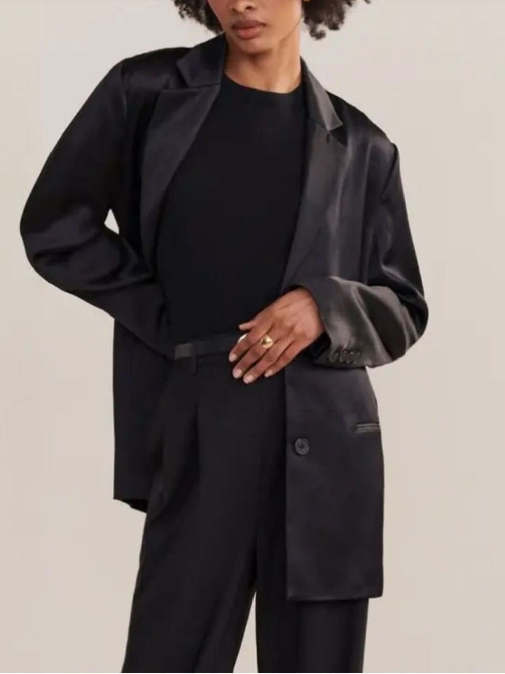 Jenni Kayne Black Bond Blazer